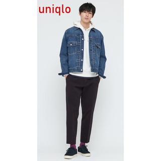 Uniqlo MEN กางเกง Smart 2WAY STRETCH ขา 5 ส่วน