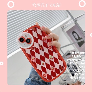 [พร้อมส่ง] เคสโทรศัพท์มือถือ กันกระแทก ลายผลไม้ สองด้าน สําหรับ Apple iPhone 14 13 12 11 PROMAX XS XR XSMAX SE2020 6 7 8PLUS MINI