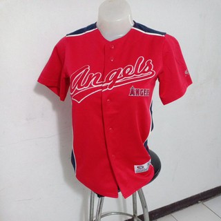 เสื้อกีฬาเบสบอล TRUEFAN TEAM ANGELS Size M(womens) มือ2