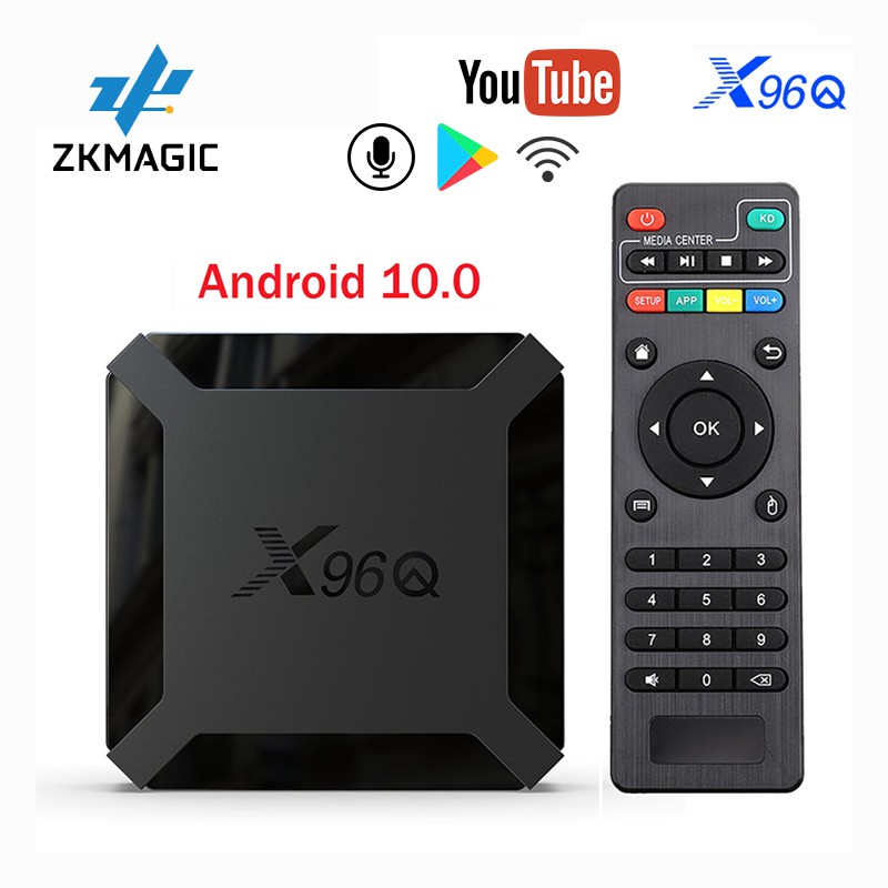 X96Q Smart TV Box - Allwinner H313 Quad Core - 4K - 16 Go - WiFi