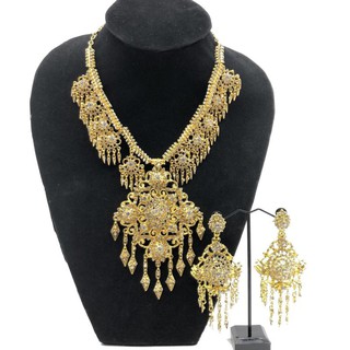 March jewelry เครื่องประดับไทย ชุดเครื่องประดับสร้อยคอเงิน ต่างหูเงิน