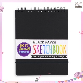 Ooly BLACK PAPER Sketchbook สมุดวาดภาพกระดาษสีดำ ได้ผลงานแปลกไม่เหมือนใคร นำเข้าจากอเมริกา🇱🇷 พร้อมส่ง