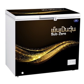 Freezer FREEZER SANDEN SSH-0355 11.1Q WHITE Refrigerator freezer Electrical appliances ตู้แช่แข็ง ตู้แช่ SANDEN SSH-0355