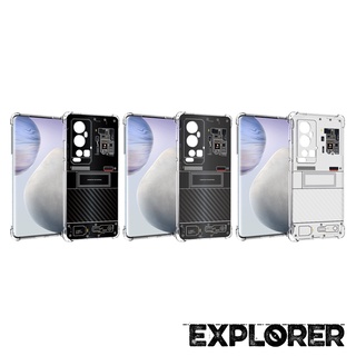 เคส Vivo X60 Pro Plus [ Explorer Series ] 3D Anti-Shock Protection TPU Case