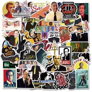 สติกเกอร์ กันน้ํา สไตล์อเมริกัน TV Series Better Call Saul 50 ชิ้น