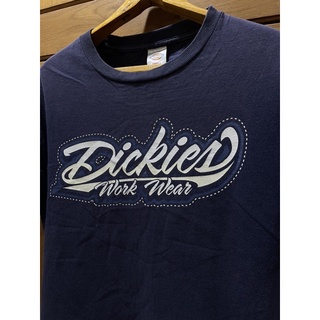 เสื้อยืดผ้าฝ้าย เสื้อยืดมือสอง VINTAGE DICKIES WORKWEAR Size M มือ2