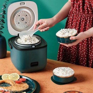 หม้อหุงข้าวขนาดเล็ก 1.2 ลิตรหม้อหุงข้าวขนาดเล็กหม้อนึ่งอาหาร mini rice cooker