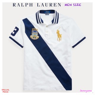 RALPH LAUREN CUSTOM SLIM FIT MESH POLO ( MEN SIZE )