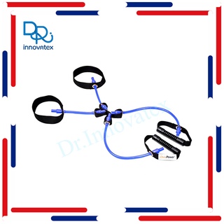 ยางยึดออกกำลังกาย Spider elastic power tube Blue Heavy