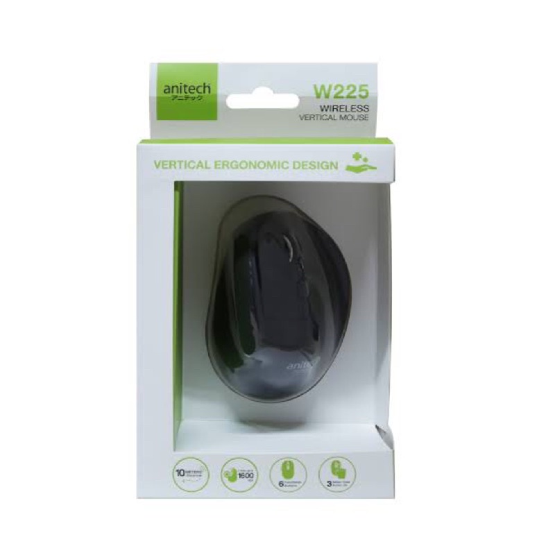 Mouse wireless anitech W225