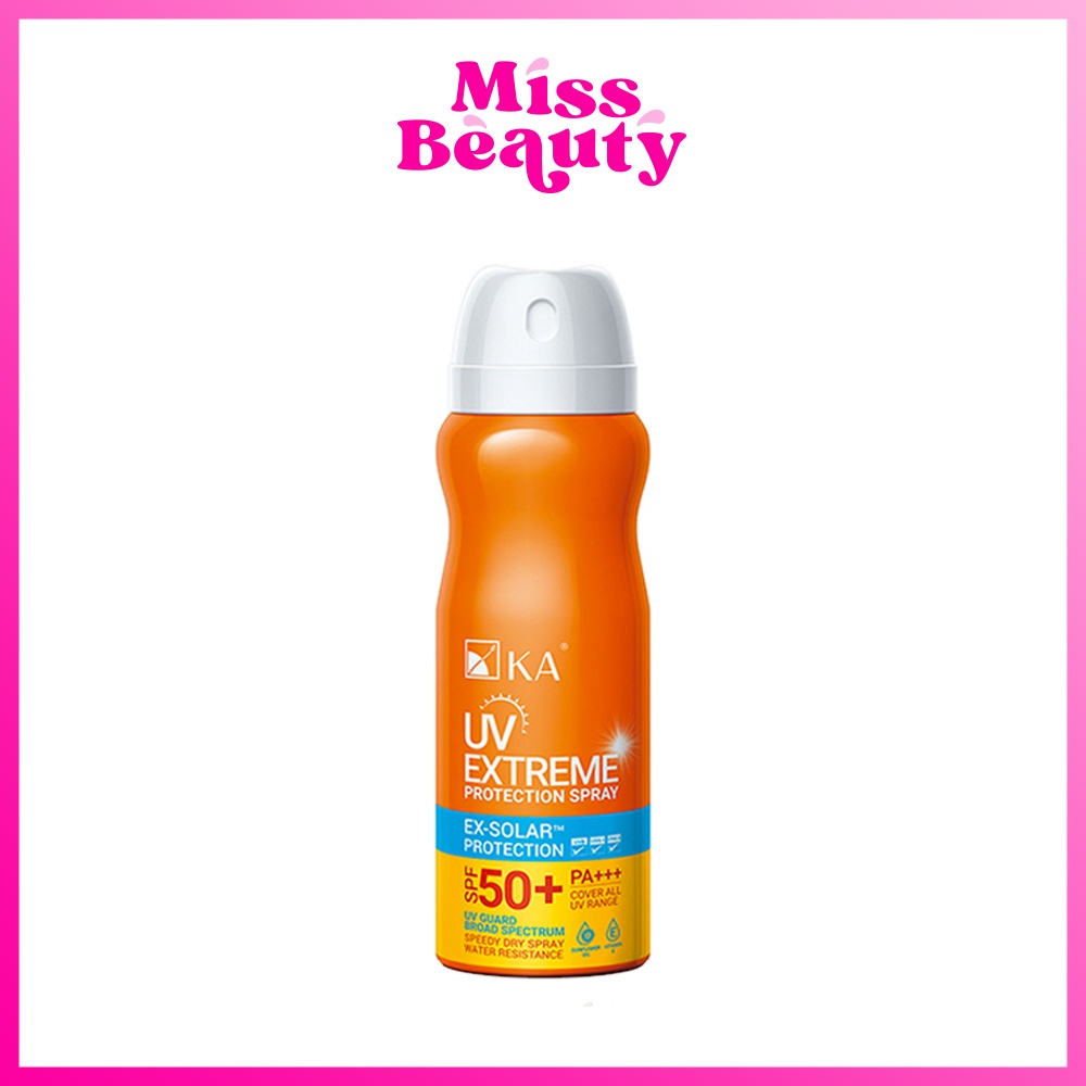 (liveลด50%)(50 / 100มล.) เคเอ เอ็กซ์ตรีม โพรเทคชั่น สเปรย์ สเปรย์กันแดด KA UV Extreme Protection Spray SPF50+ PA+++