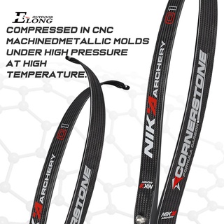 Nika ยิงธนู c1 แขนขา recurve bow บูรณาการกิ่งก้านบีบอัดรากฐา…