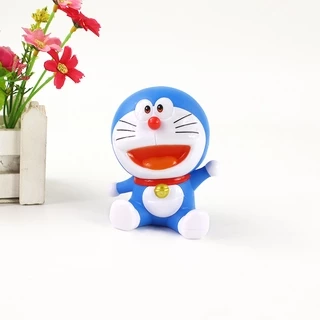 โมเดลตุ๊กตาฟิกเกอร์ Kawaii Doraemon ขนาด 8 ซม. 2 สไตล์ เหมาะกับของขวัญวันเกิด ของเล่นสําหรับเด็ก