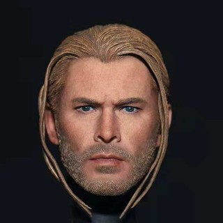 A ELITE TOYS 1/6 Thor Saul Braid Hair Head Sculpt The Avengers F 12 นิ้ว ฟิกเกอร์ผู้ชาย