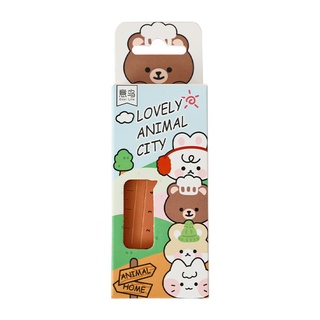 Mr. Paper 30 bookmarks ไม้บรรทัดน่ารัก series บุ๊คมาร์คน่ารักสร้างสรรค์ DIY ข้อความสรุปบุ๊คมาร์คมัลติฟังก์ชั่น