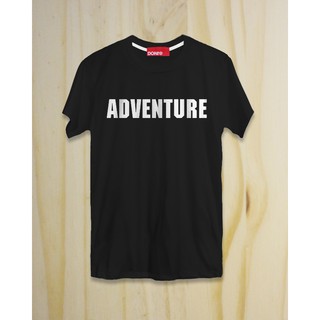 เสื้อยืด ADVENTURE สีดำ แบรนด์ DONt