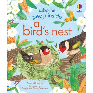 DKTODAY หนังสือ USBORNE PEEP INSIDE A BIRDS NEST