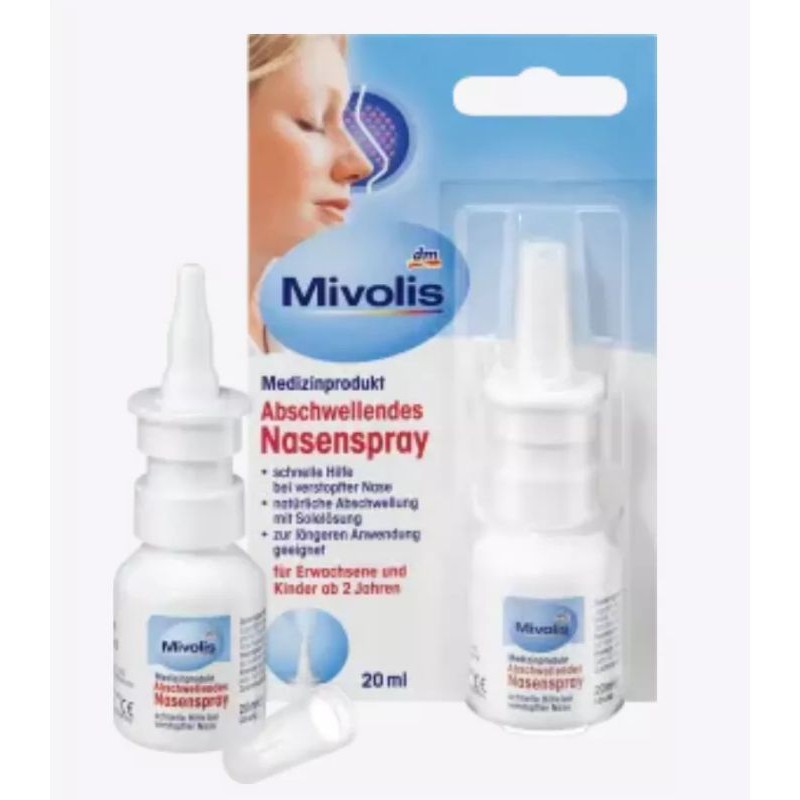 ลดราคา Nasal spray สเปรย์น้ำเกลือพ่นจมูกแก้หวัด คัดจมูก