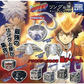 Rare!! Reborn Rings &amp; Charms (Future Part 1&amp;2) แหวนและจี้ภาคอนาคต จาก ครูพิเศษจอมป่วนรีบอร์น งานTakara Tomy แท้