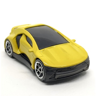 Majorette Concept Car Collection Yellow - Black Base /scale 1/64 (3 inches) no Package