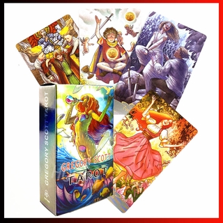 ใหม่การ์ดระเบิดภาษาอังกฤษ Tarot Deck Gregory Scott Tarot