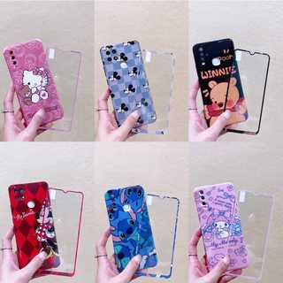 (พร้อมส่งจากไทย) เคสพร้อมฟิล์ม Vivo Y12 Y20/Y12s l Samsung A12 l Oppo A15 A16 A5s/A7/A12/F9