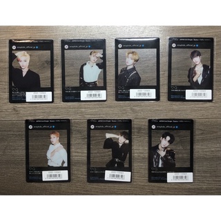 💢พร้อมส่ง การ์ด clear photo frame Stray kids Sony Music Shop จาก อัลบั้ม Scars (ของแท้)