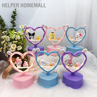 Helper Homemall โคมไฟตั้งโต๊ะ รูปหูกระต่ายน่ารัก ถนอมสายตา สําหรับตกแต่งห้องเด็ก หอพัก