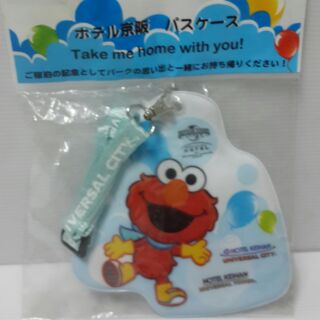 กระเป๋าคล้องคอใส่บัตร elmo sesame street universal japan