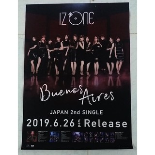 โปสเตอร์ แท้ จาก อัลบั้ม ญี่ปุ่น IZ*ONE - Buenos Aires Album มีพร้อมส่ง Poster