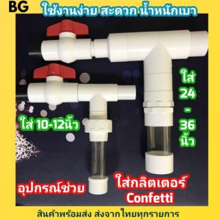 ที่ช่วยใส่กลิตเตอร์ ลงในลูกโป่ง ขนาด 10-36นิ้ว