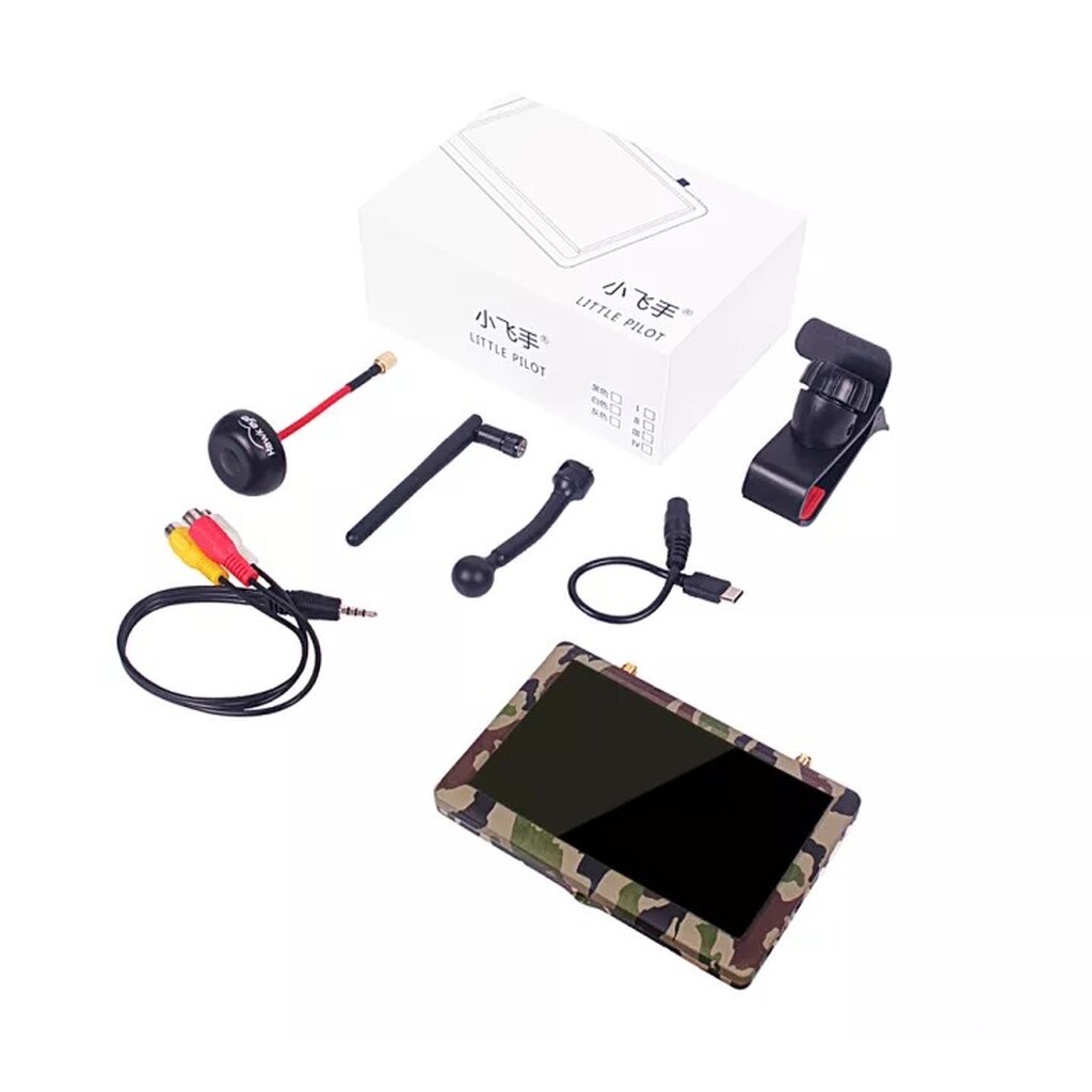 New Hawkeye Little Pilot 4 IV V.2 2022 จอ fpv 5นิ้ว 5.8G บันทึกได้ monitor 40CH Racing Drone โดรนเกษตร DVR 800*480 VRX