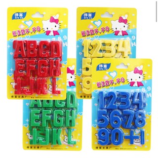 แม่เหล็กตัวเลข มี 4 สี