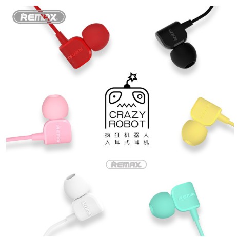 Remax Small Talk Crazy Robot หูฟัง หูฟังแบบสอดหู RM - 502