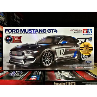 1:10 Ford Mustang GT4 Chassis Kit [TT-02] For Tamiya