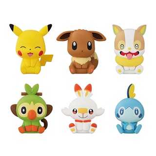 Bandai (ครบ Set 6 หัว) Pokemon Figure Grip #4 4549660473336 (Figure)