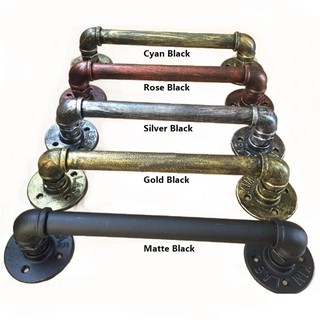 แฮนด์เมดยุคกลางย้อนยุคสไตล์อุตสาหกรรมท่อน้ำเหล็กภายในเหล็กดึ…