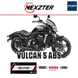 ผ้าเบรก Nexzter สำหรับมอเตอร์ไซค์ รุ่น KAWASAKI VULCAN S ABS ผ้าเบรกหน้า 4445AA