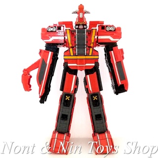 Ressha Sentai Toqger DX Build Dai-oh .. หุ่นบิวไดโอ ขบวนการรถไฟ ทคคิวเจอร์ ครบชุดพร้อมเครนที่หัว