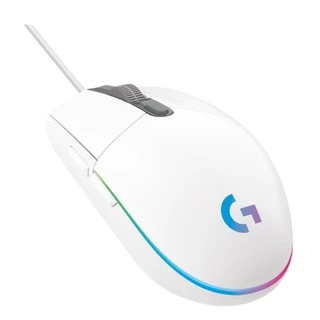 MOUSE (เมาส์) LOGITECH G G102 LIGHTSYNC (WHITE)