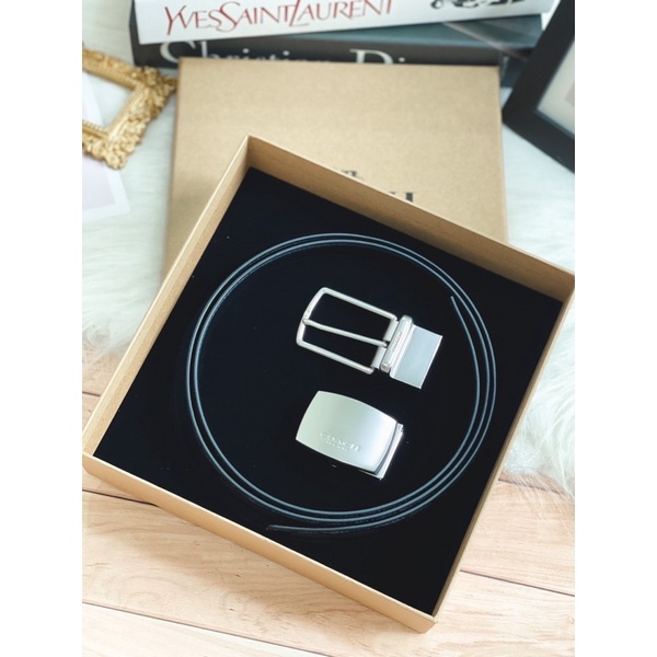 SIGNATURE MOD PLAQUE HARNESS CUT-TO-SIZE REVERSIBLE BELT