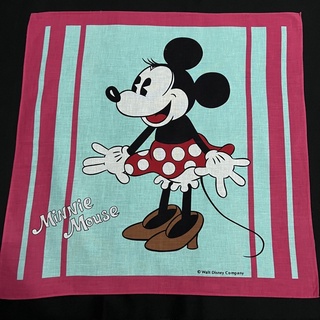 Minnie mouse ผ้าเช็ดหน้า โพกผมได้ มินนี่เม้าส์