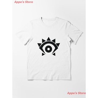 Appes Store แฟรี่เทล เสื้อยืดอนิเมะ Succubus Eye - Black And White Essential T-Shirt เสื้อยืดพิมพ์ลาย ผู้ชายและผู้หญิง