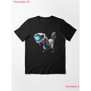 เสื้อยืดผ้าฝ้ายพิมพ์ลายแฟชั่นPlayful Watcher Essential T-Shirt เสื้อยืดพิมพ์ลาย เสื้อยืดผู้หญิง เสื้อยืดผู้ชาย เสื้อยืดแ
