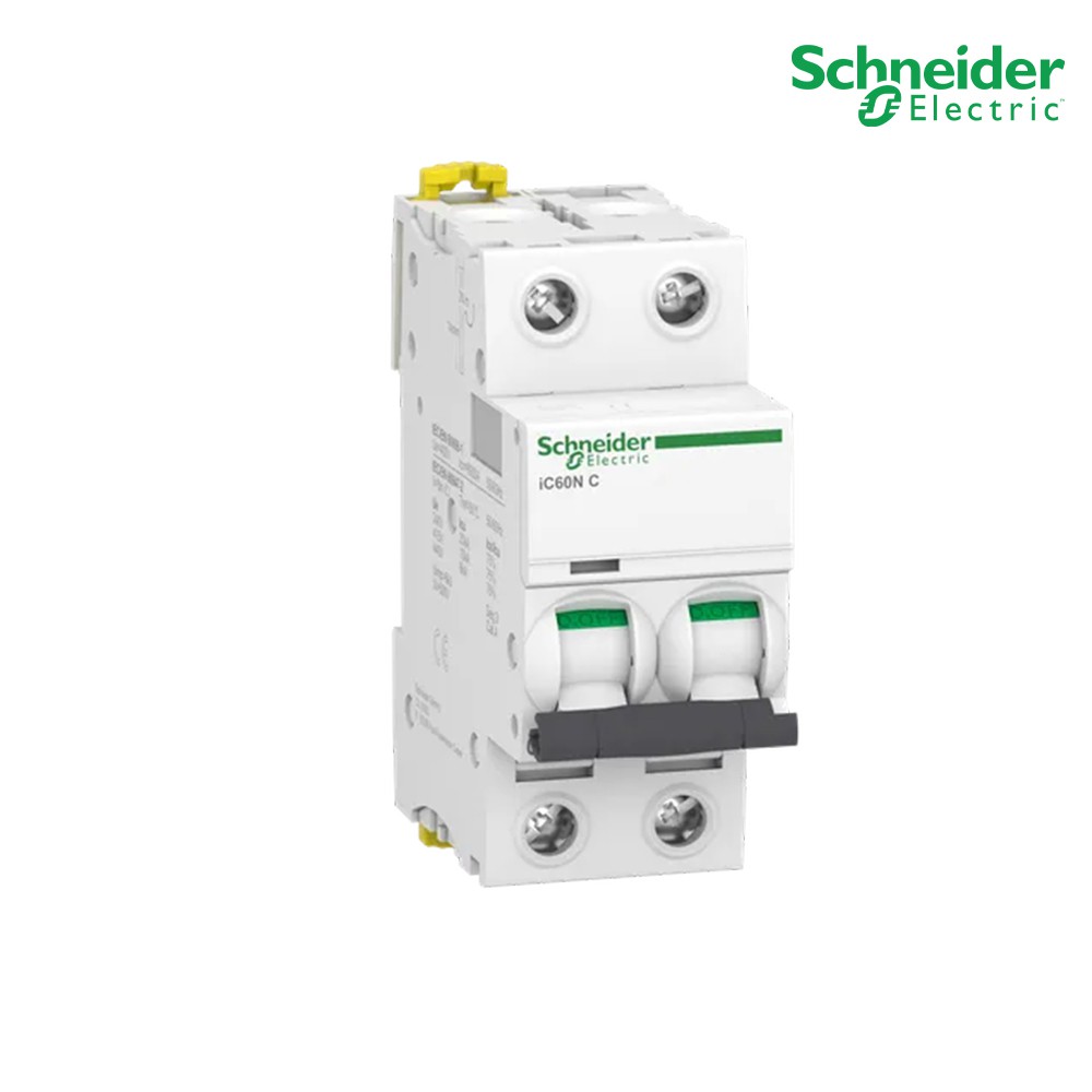 Schneider Electric -  Acti9 iC60N 6kA, 400VAC, 2Pole, 32 A เบรกเกอร์ลูกย่อย 2โพล 32แอมป์_A9F74232 ที