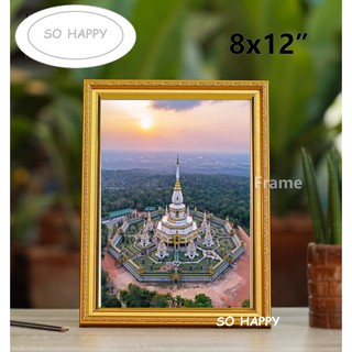 กรอบรูป ใส่รูปภาพขนาด 8x10", A4 (21x29.70 cm),  8x12", 10x12" พร้อมกระจก,ฝาหลัง,หูแแขวนผนัง,ขาตั้ง