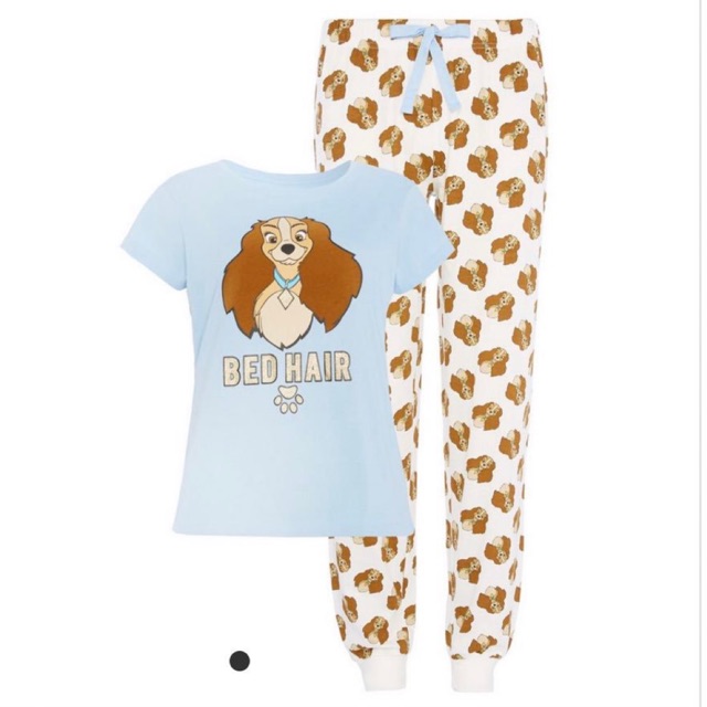 ชุดนอน Primark Disney Lady and the tramp Pyjamas set