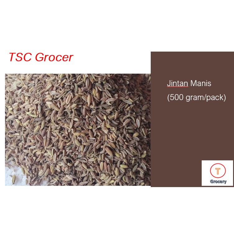 Jintan Manis / Adat Manis (500gram)