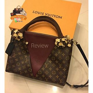 ไหมหุ้มหูกระเป๋า +หุ้มซิป LV v tote mm