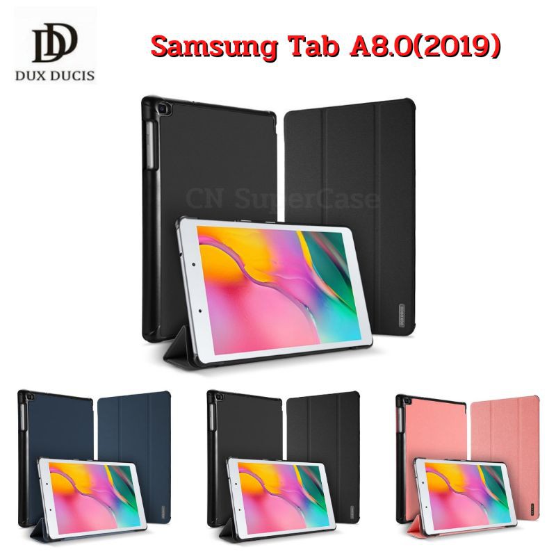 Dux Ducis ของแท้ 💯% เคส Samsung Tab A8 2019/T295 เคสฝาพับกันกระแทก รุ่น Domo